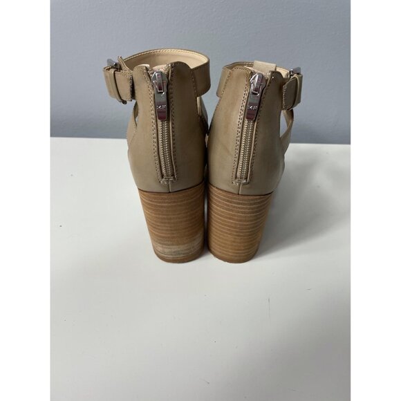 MARC FISHER Gabie Stacked Heel Bootie Sandal sz 8M - Picture 3 of 9